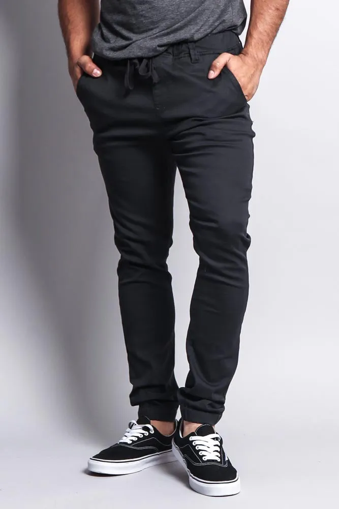 Men's Slant-Pocket Skinny Joggers