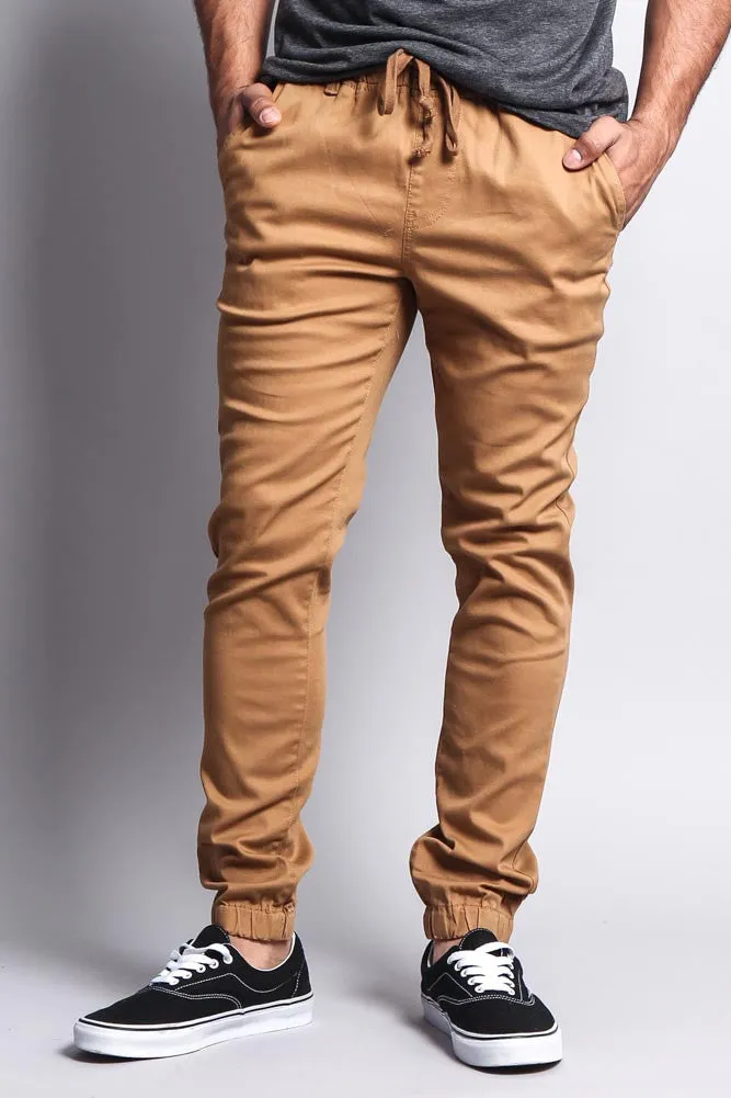 Men's Slant-Pocket Skinny Joggers