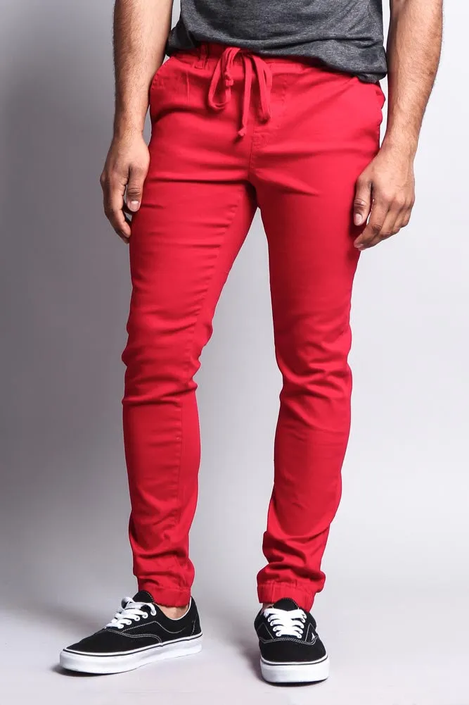 Men's Slant-Pocket Skinny Joggers