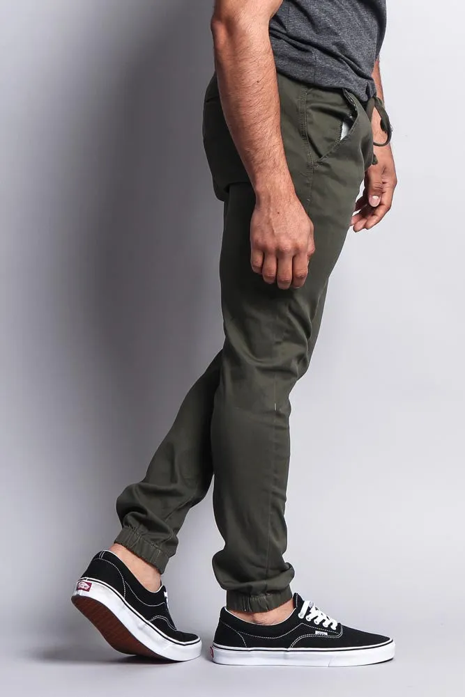 Men's Slant-Pocket Skinny Joggers