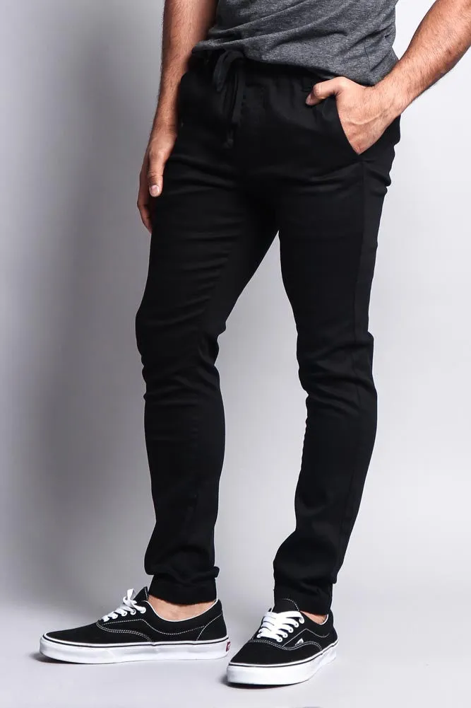 Men's Slant-Pocket Skinny Joggers