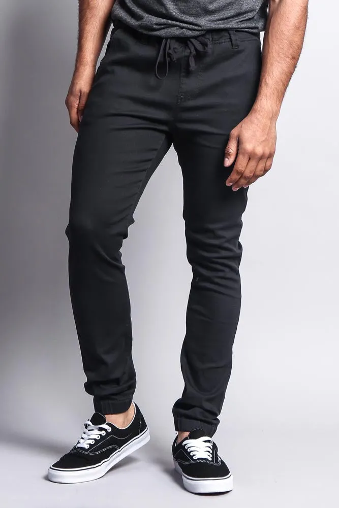 Men's Slant-Pocket Skinny Joggers