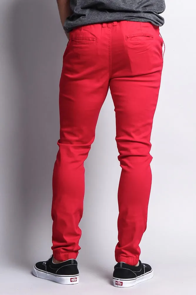 Men's Slant-Pocket Skinny Joggers