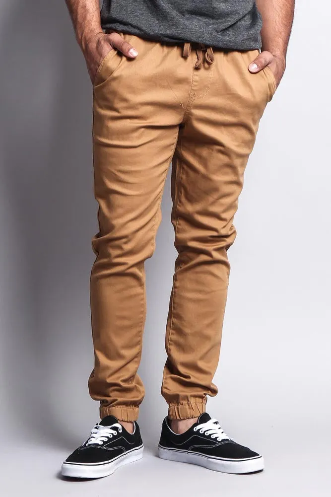 Men's Slant-Pocket Skinny Joggers