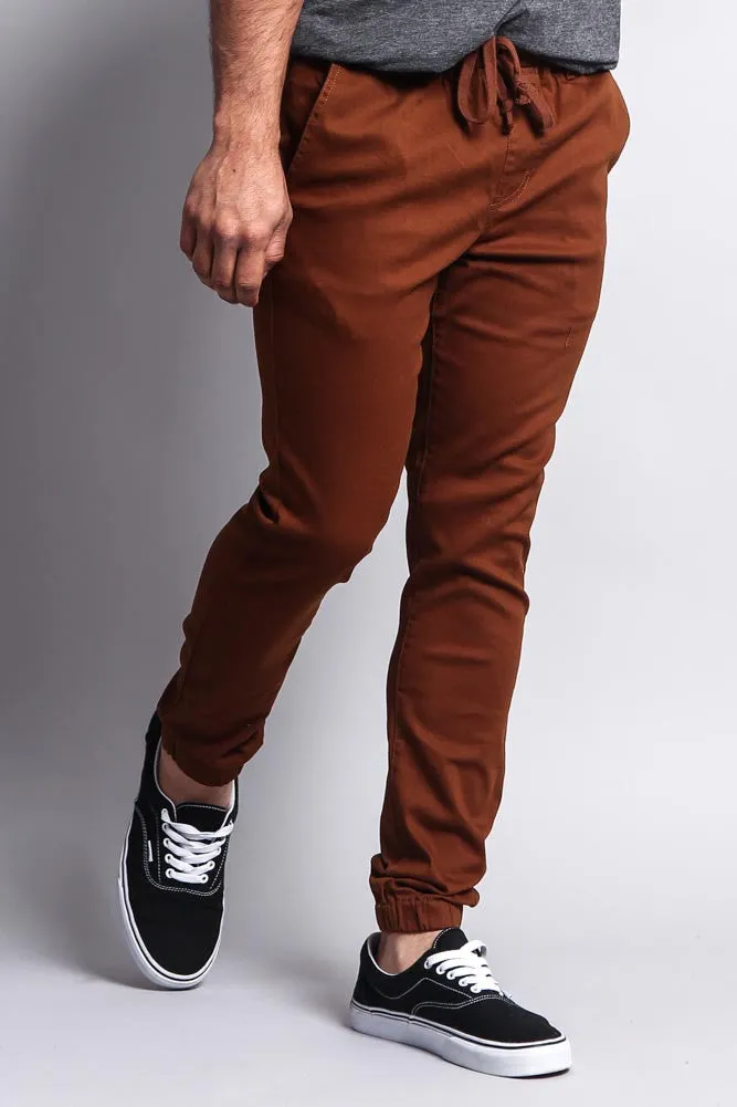 Men's Slant-Pocket Skinny Joggers