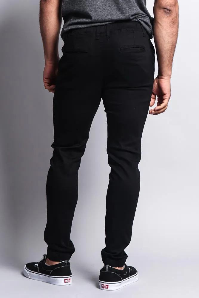 Men's Slant-Pocket Skinny Joggers