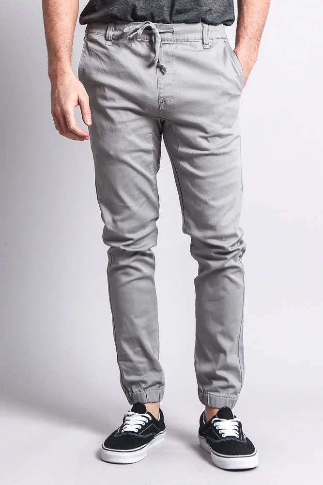 Men's Slant-Pocket Skinny Joggers