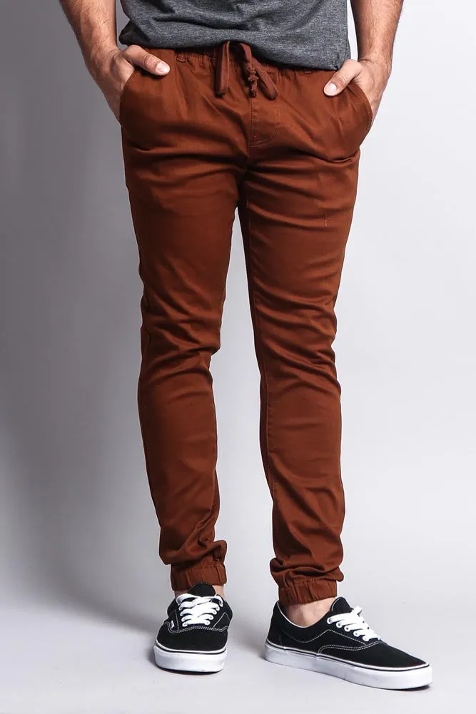 Men's Slant-Pocket Skinny Joggers