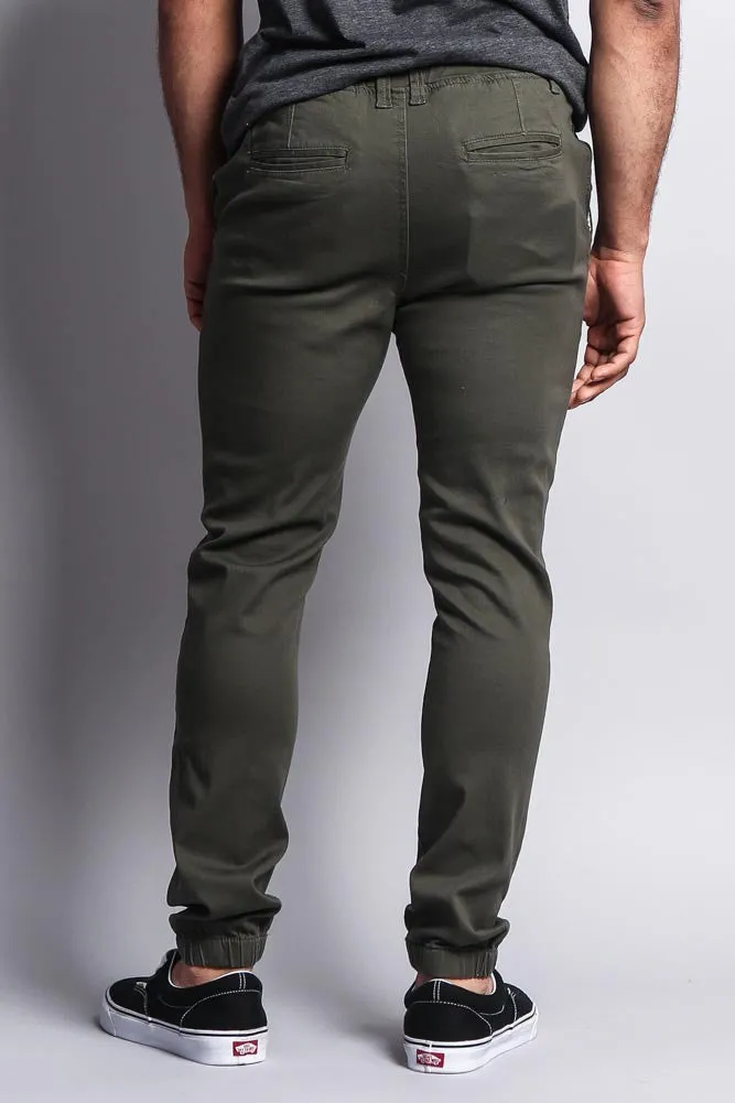 Men's Slant-Pocket Skinny Joggers