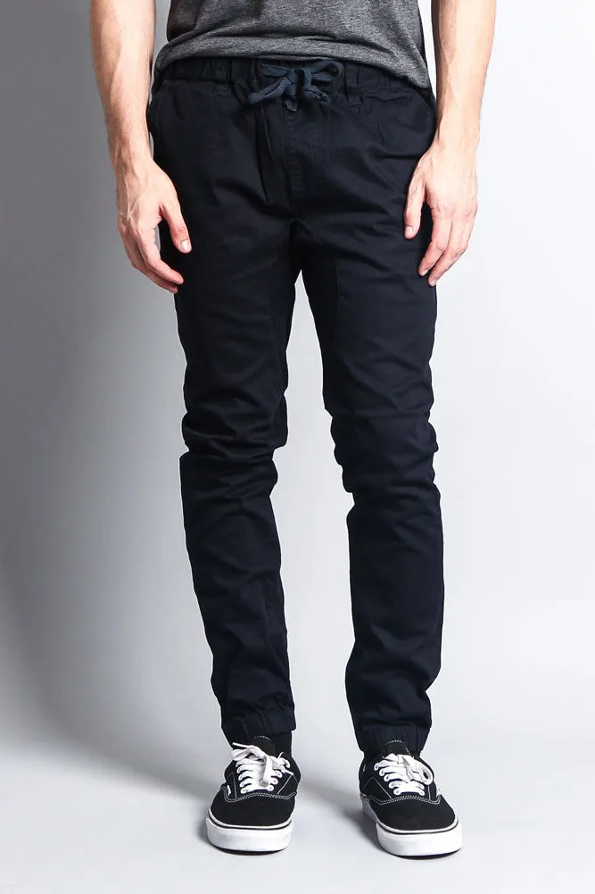 Men's Slant-Pocket Skinny Joggers