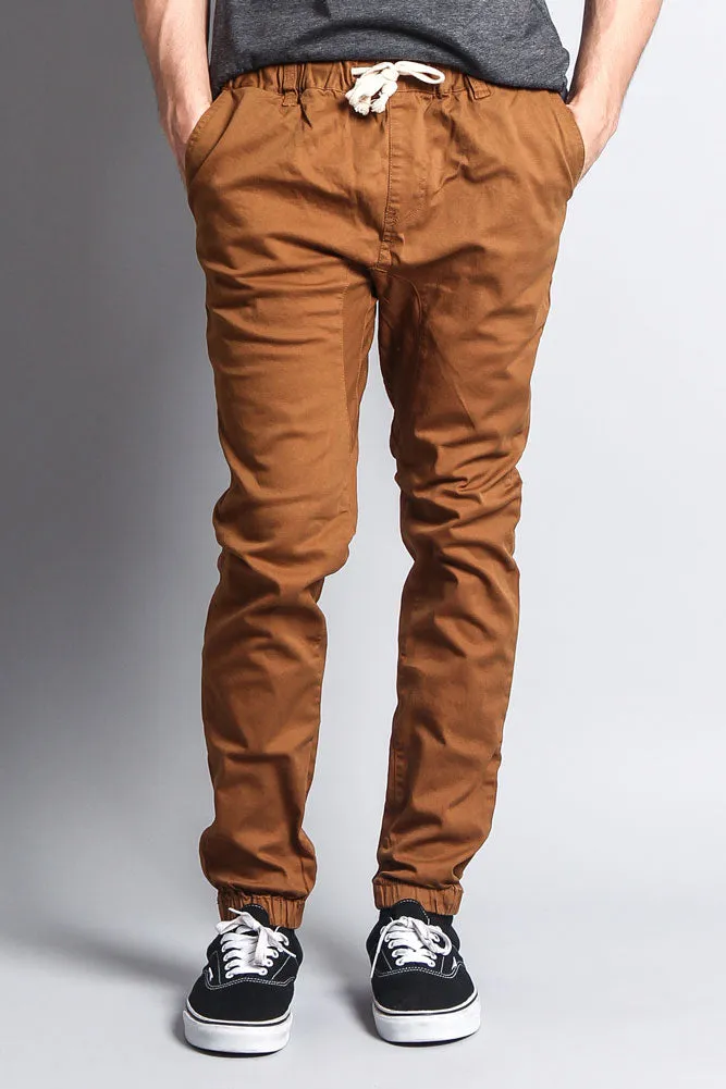 Men's Slant-Pocket Skinny Joggers