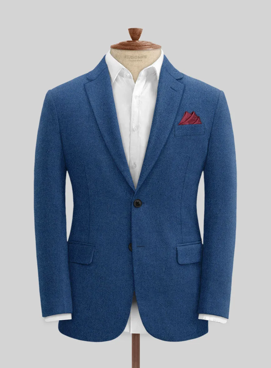 Naples Cobalt Blue Tweed Jacket