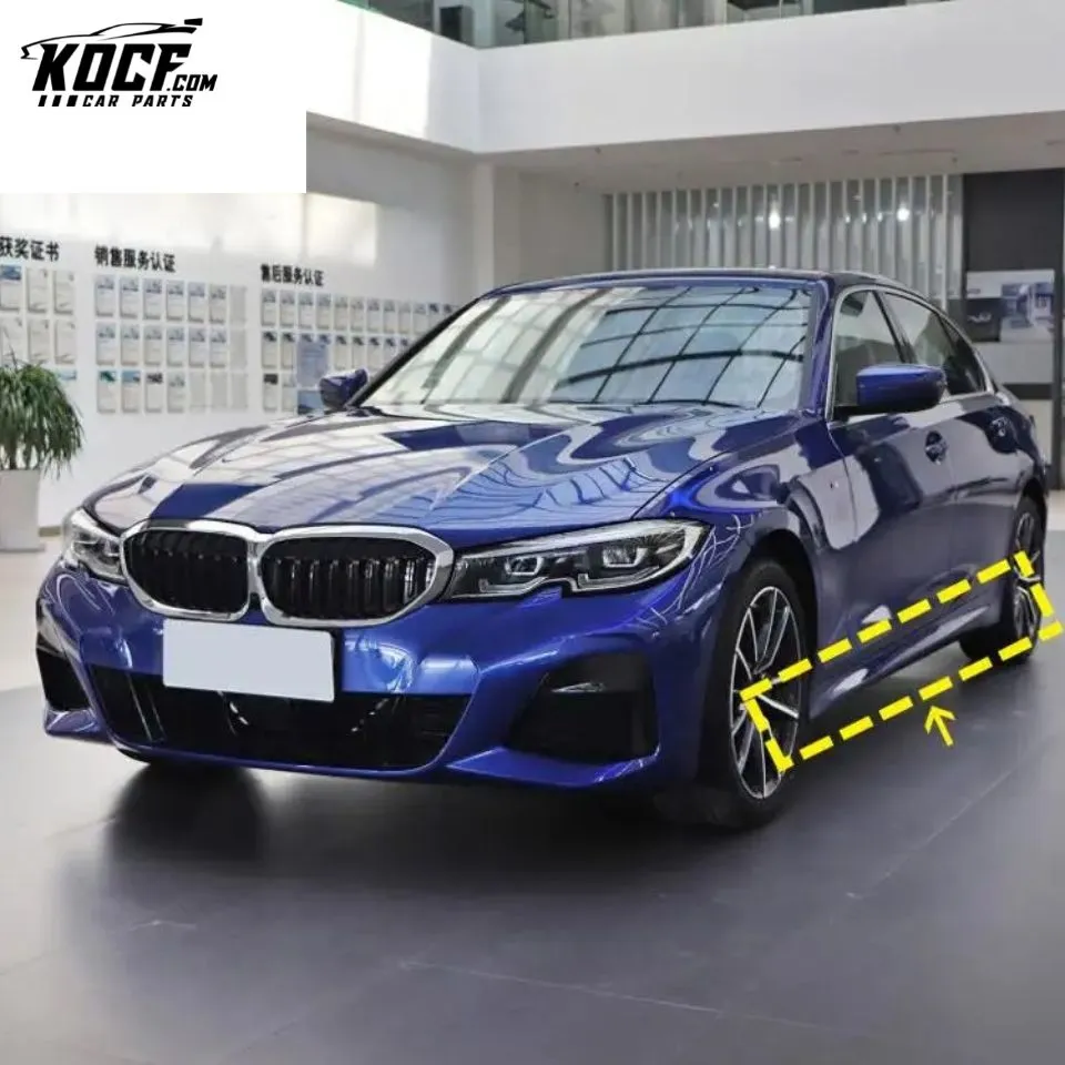 NEW 3 Series G20 Car Side Skirts Extension Carbon Fiber for BMW G20 G28 330i M340i Sedan 2019-2020