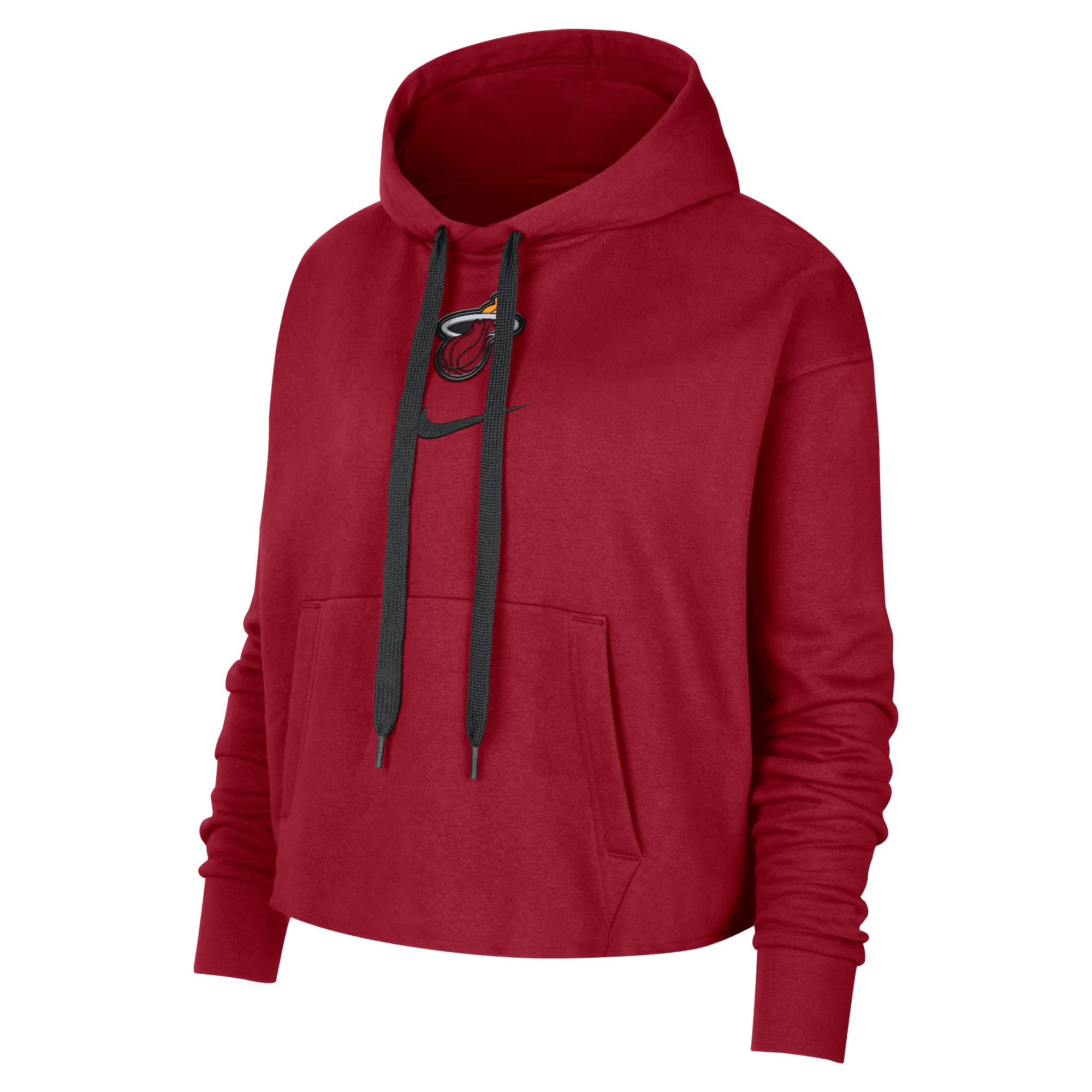 Nike Miami HEAT Courtside Fleece Pullover Women's Hoodie