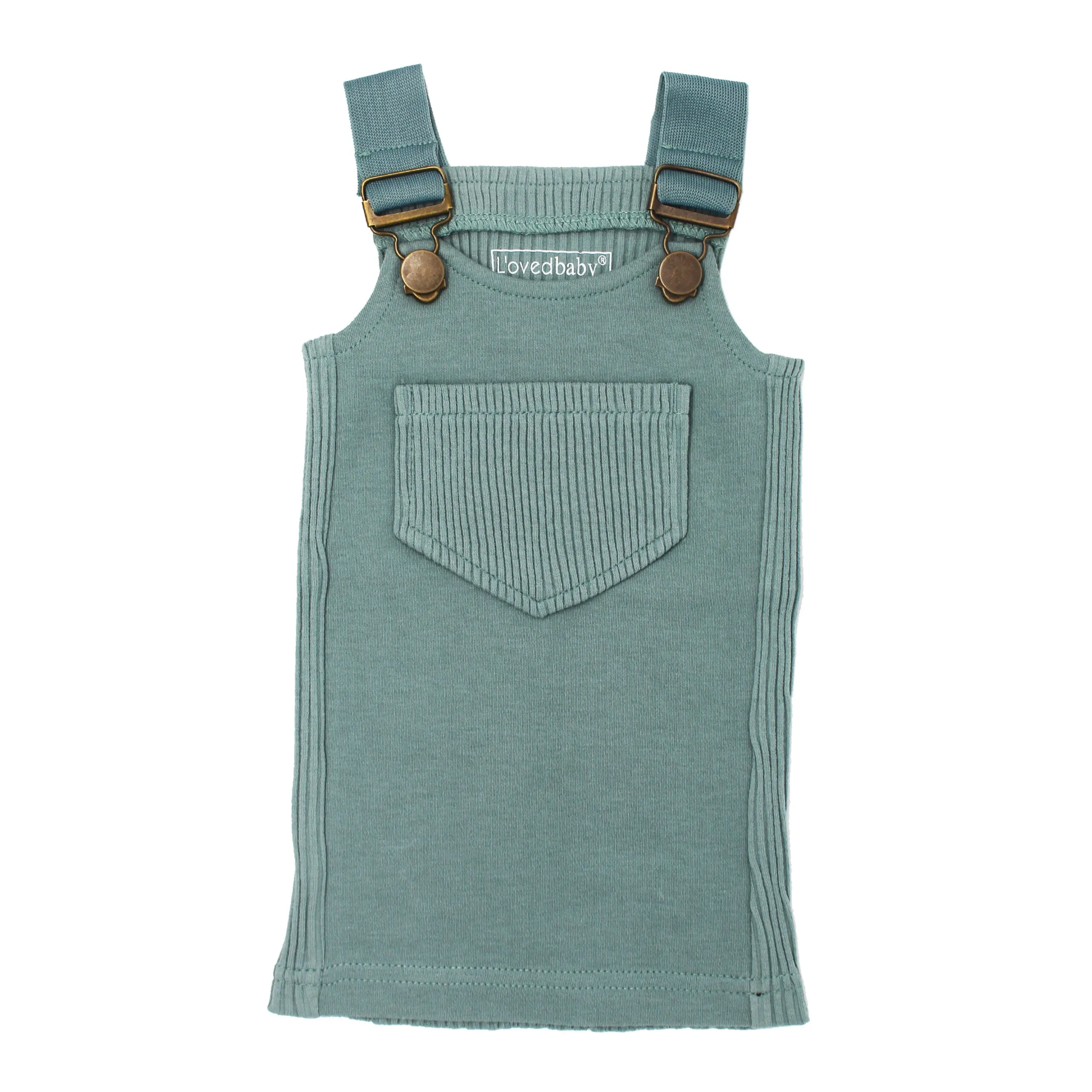 Organic Kids' Ribbed Racerback Tank