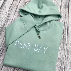 Rest Day Hoodie - Embroidered