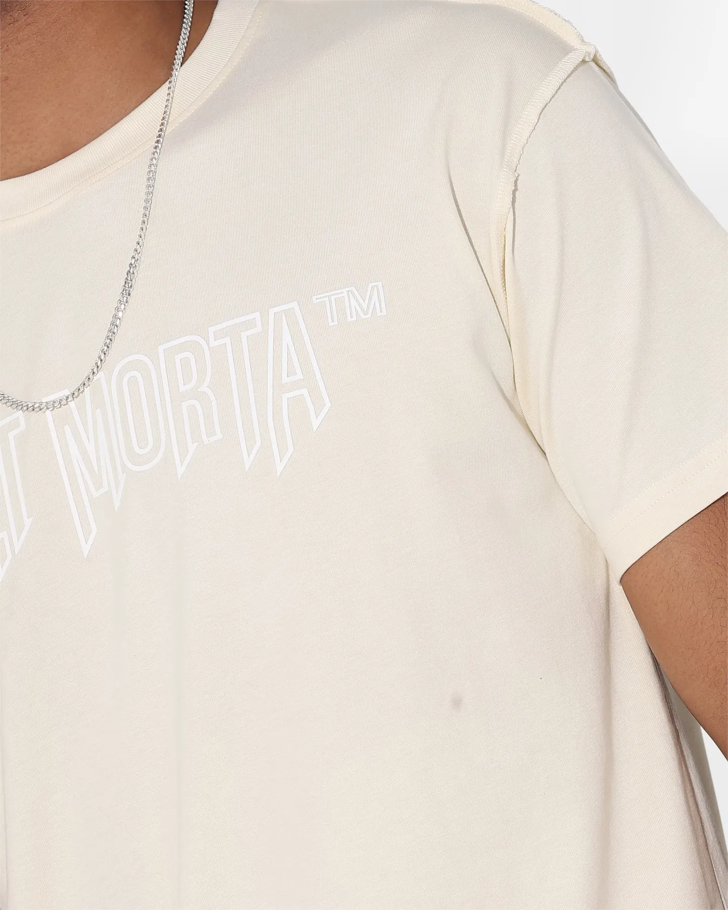 Saint Morta Canal St Lafayette T-Shirt Off White