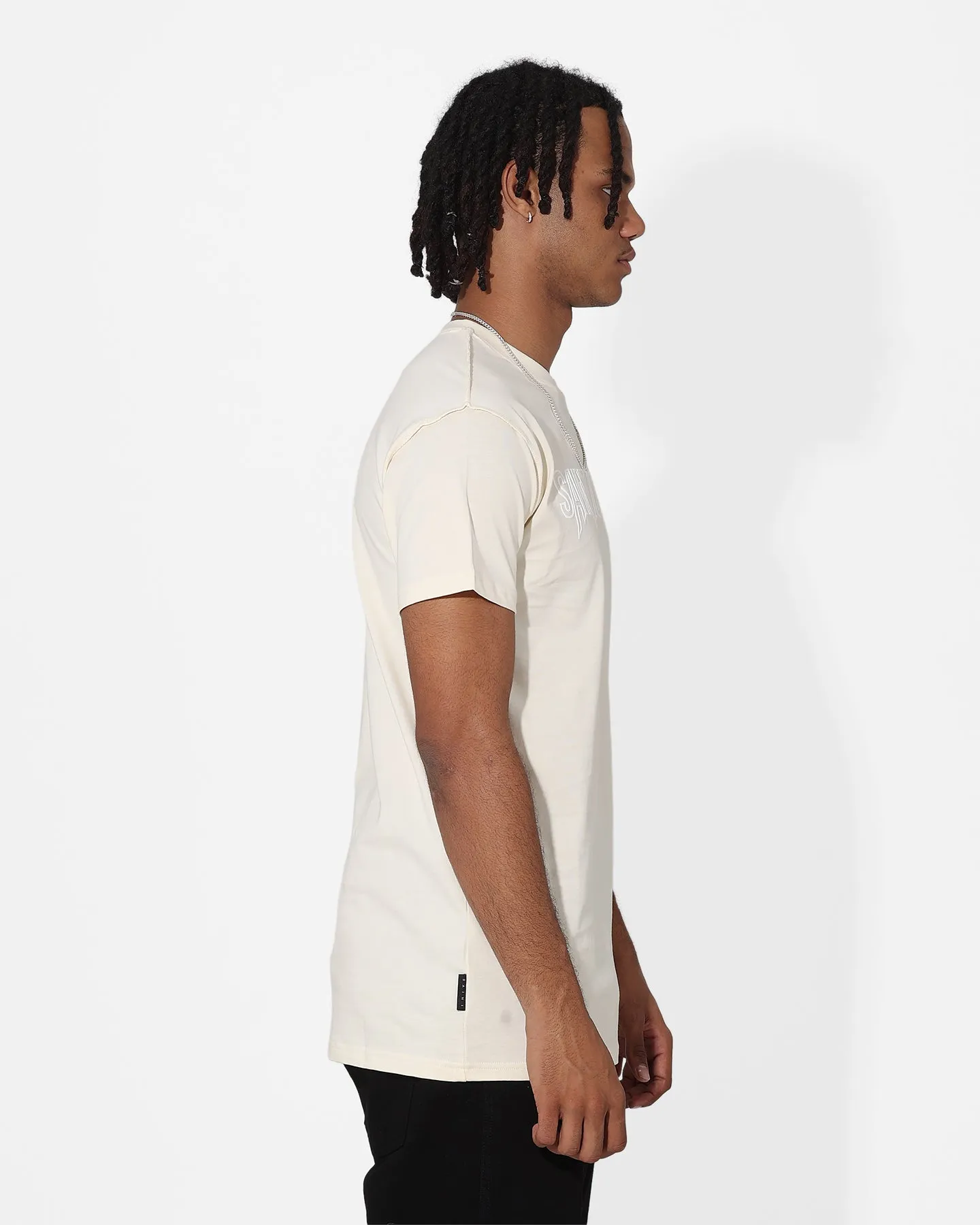 Saint Morta Canal St Lafayette T-Shirt Off White