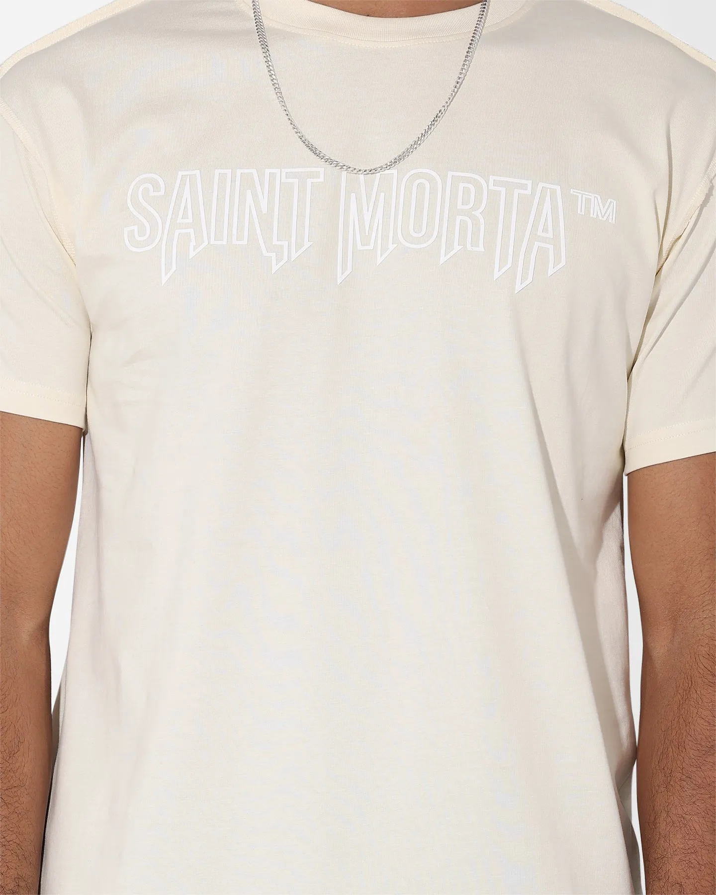 Saint Morta Canal St Lafayette T-Shirt Off White