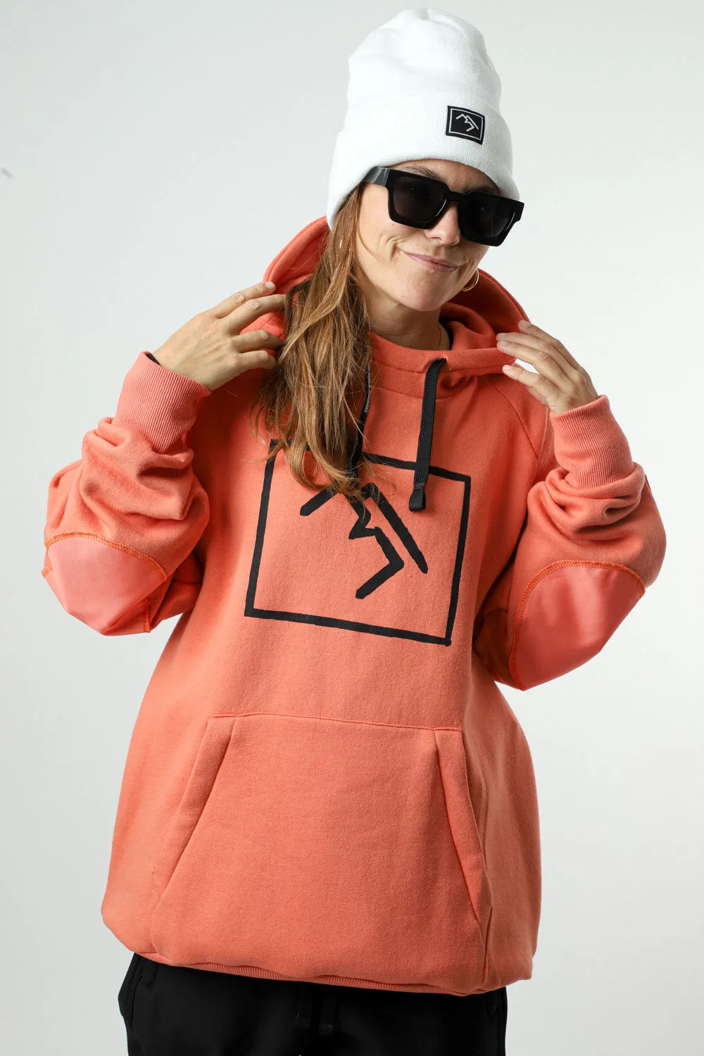 Shredduh 2.0 Snowboard Hoodie - Mahalo Peach