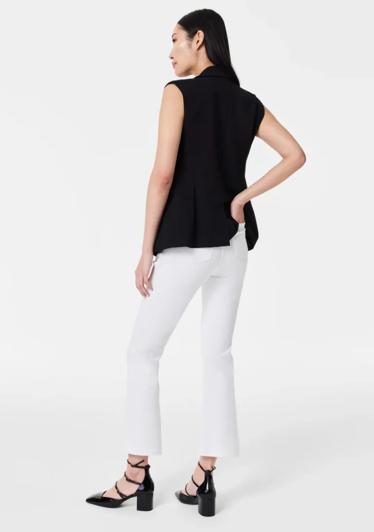 Spanx Kick Flare Jean White