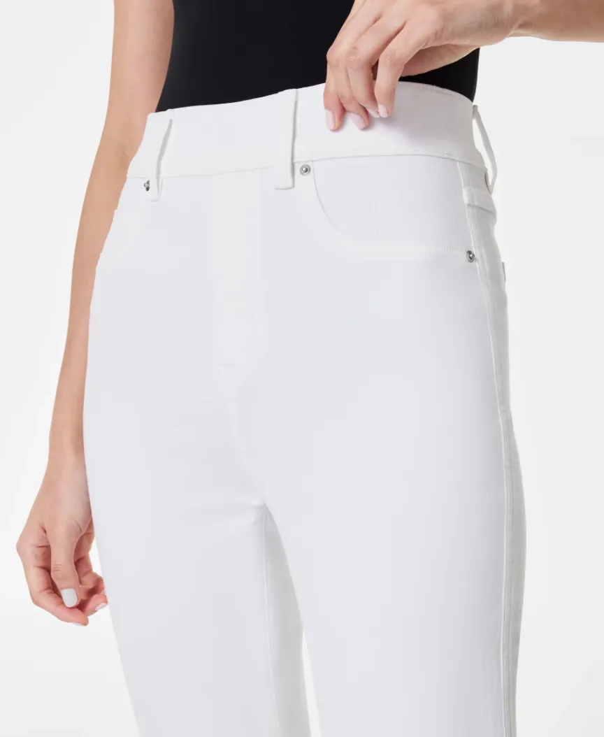 Spanx Kick Flare Jean White