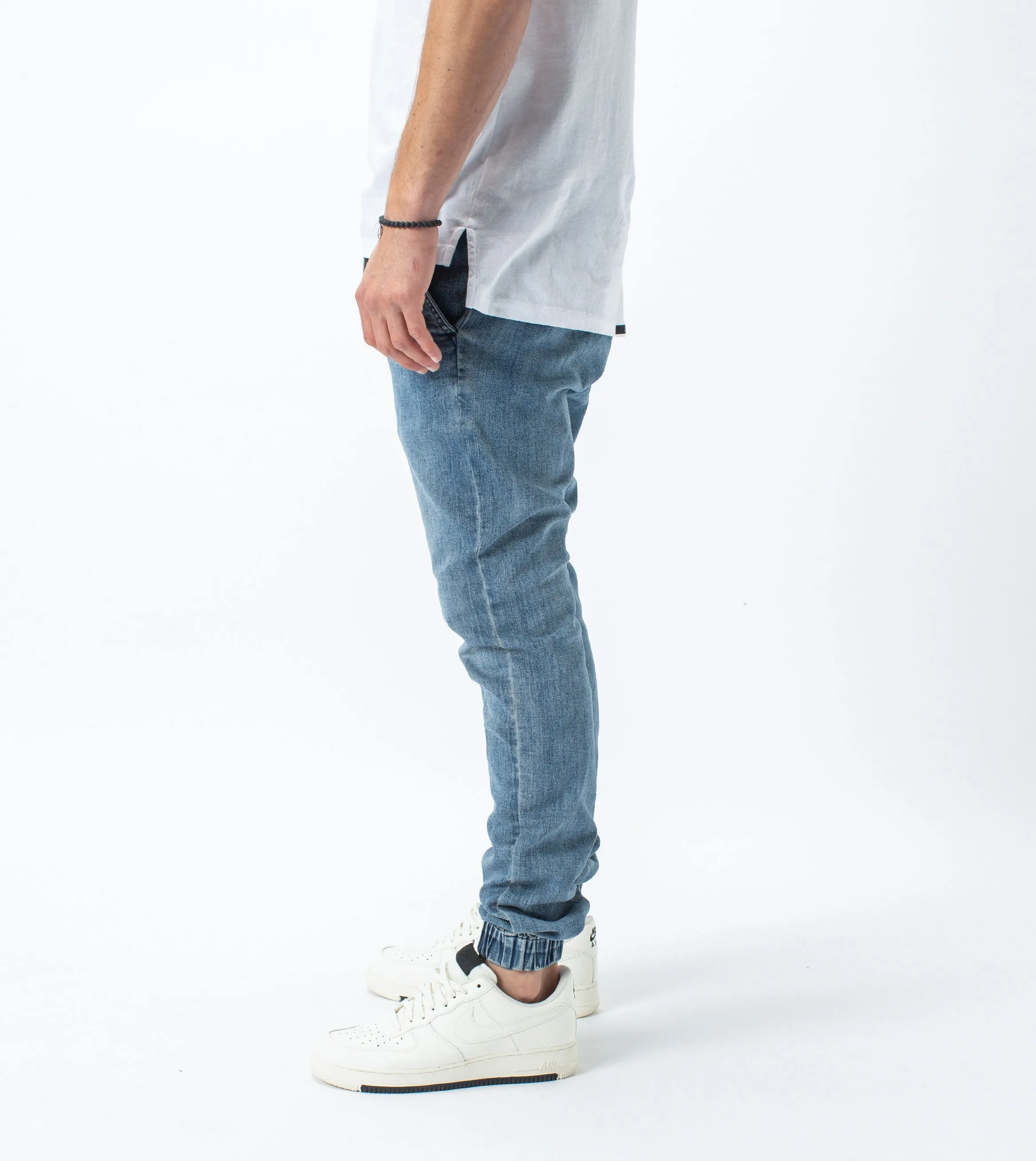 Sureshot Denim Jogger Dark Blue