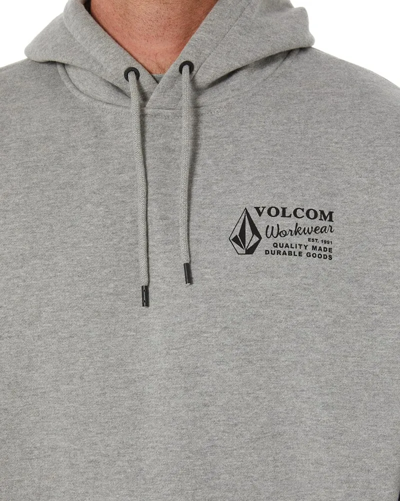 VWW Pullover Fleece Hoodie - Heather Grey